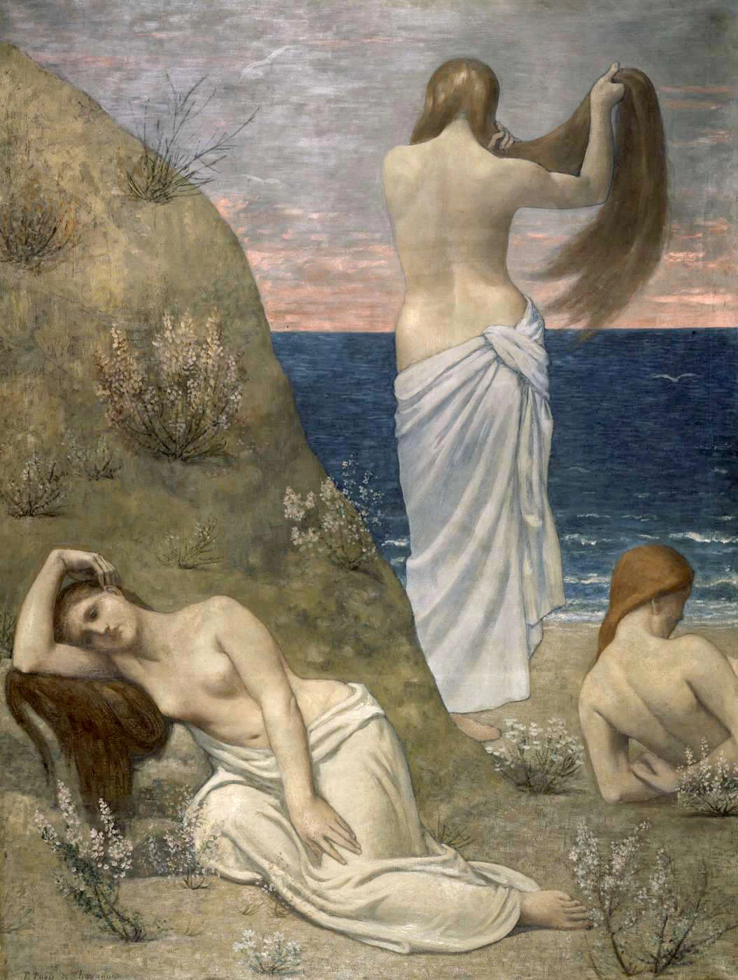 Pierre Puvis de Chavannes - Giovani ragazze al mare, Musée d'Orsay, Parigi